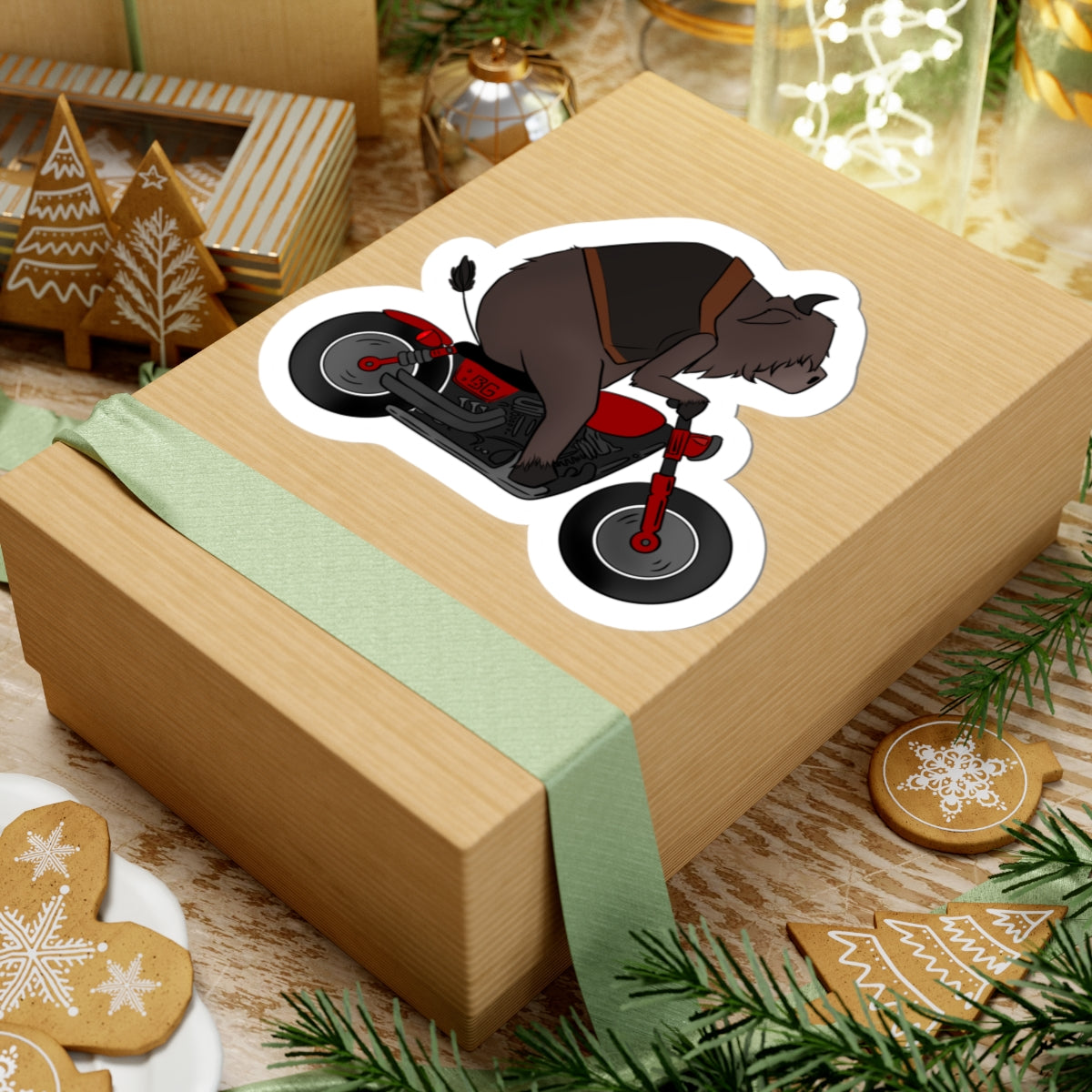 Buffalo's Garage: The Buffalo Biker Sticker