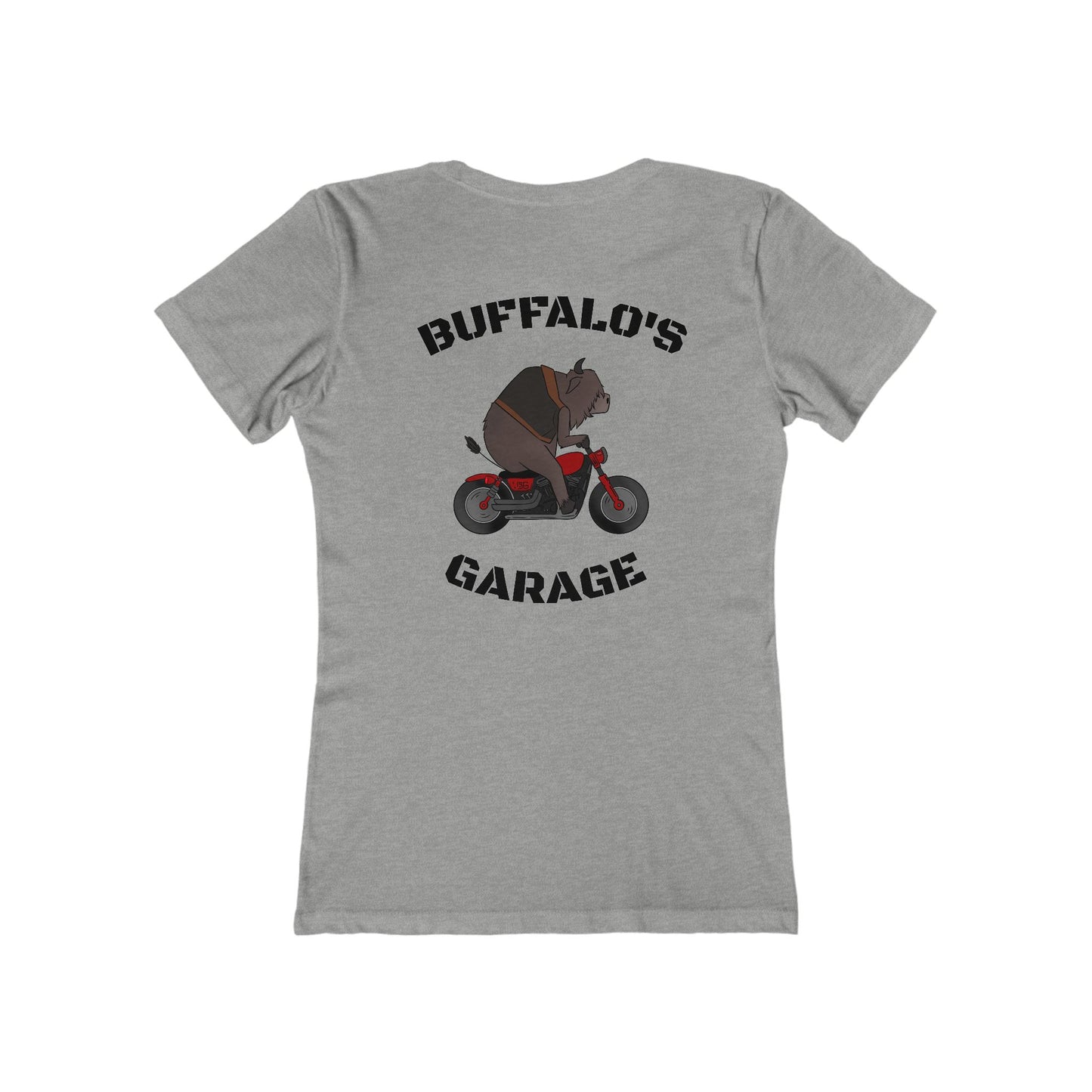 Buffalo’s Garage: The Buffalo Biker T-shirt - Women