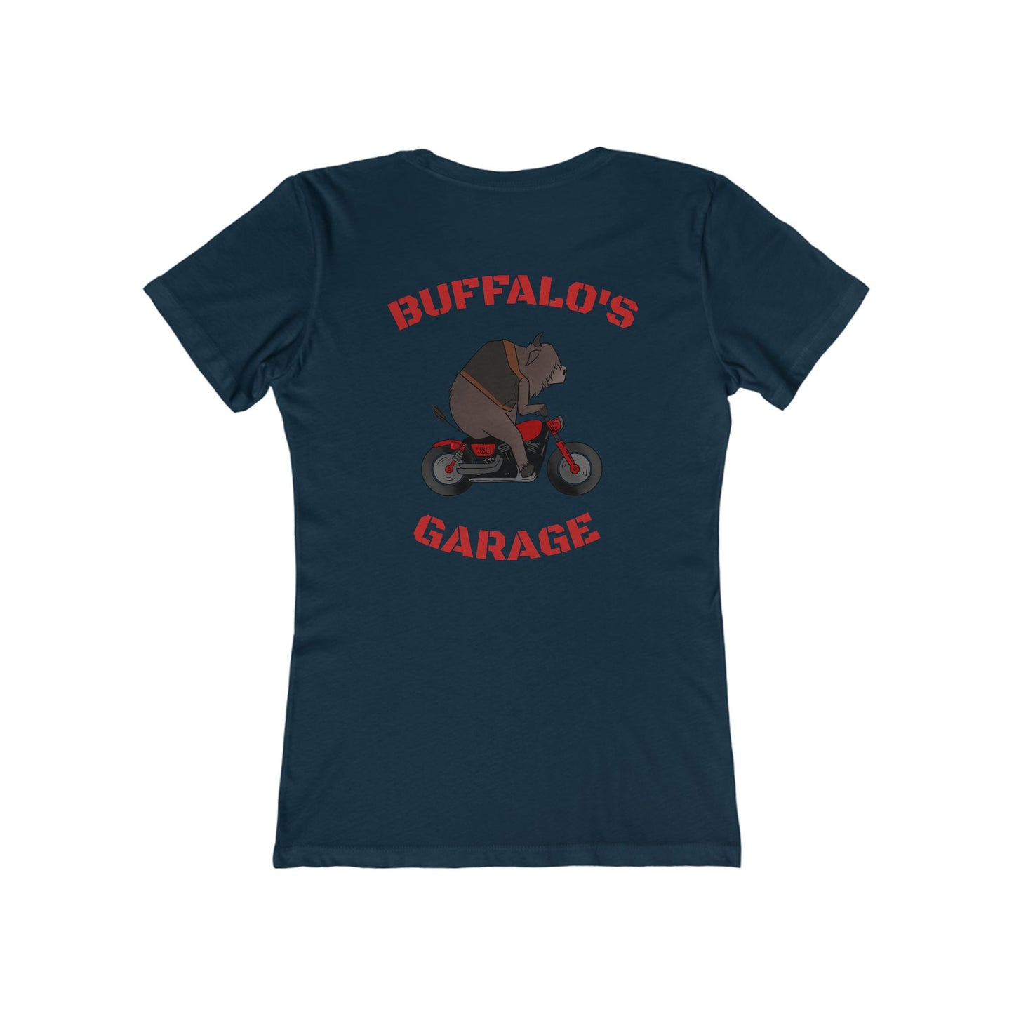 Buffalo’s Garage: The Buffalo Biker T-shirt - Women