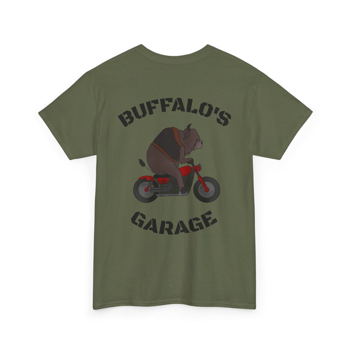 Buffalo's Garage: The Buffalo Biker T-Shirt - Men