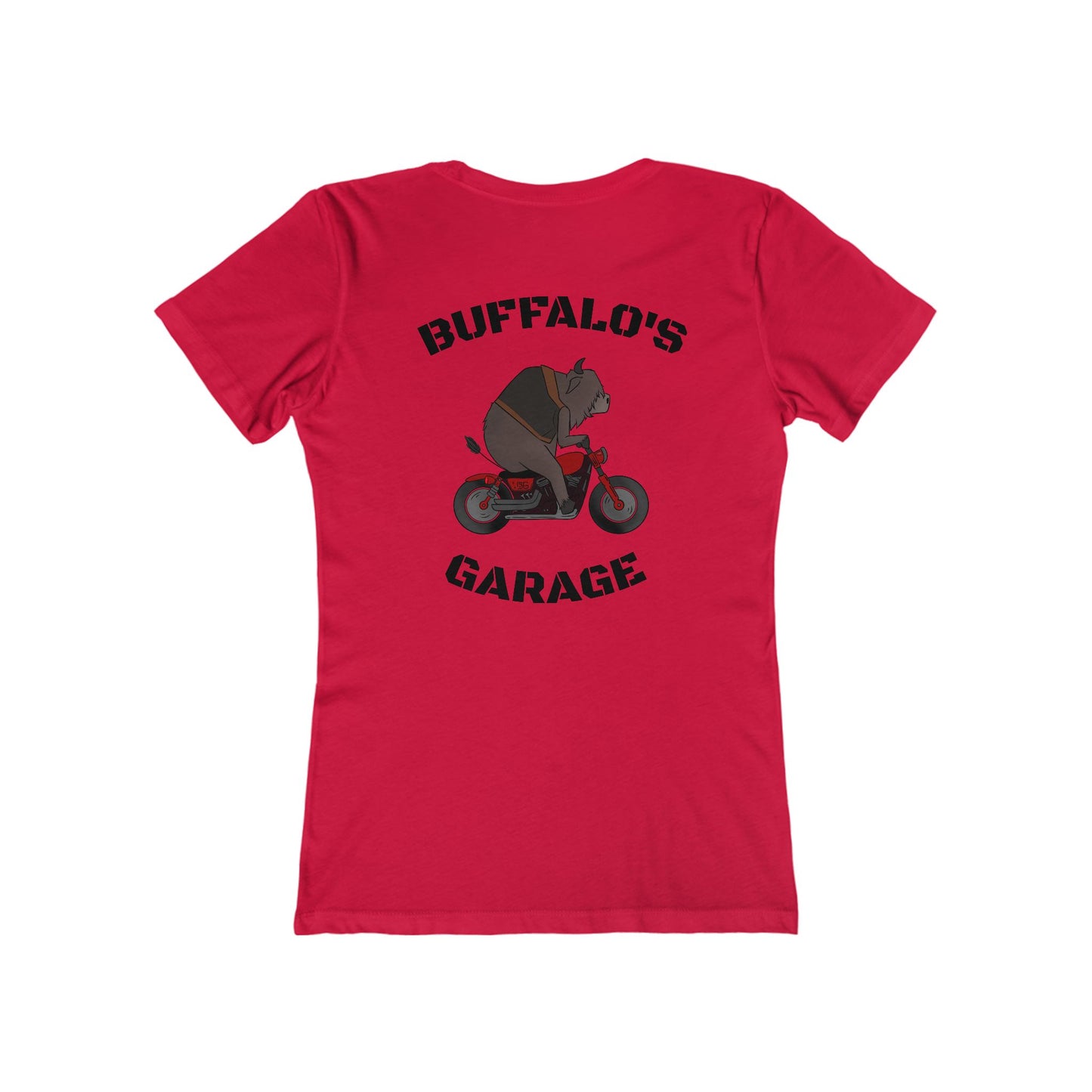 Buffalo’s Garage: The Buffalo Biker T-shirt - Women