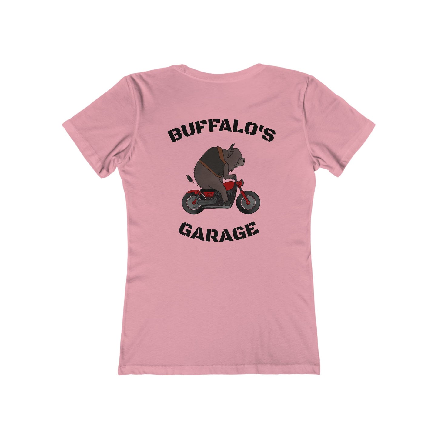 Buffalo’s Garage: The Buffalo Biker T-shirt - Women
