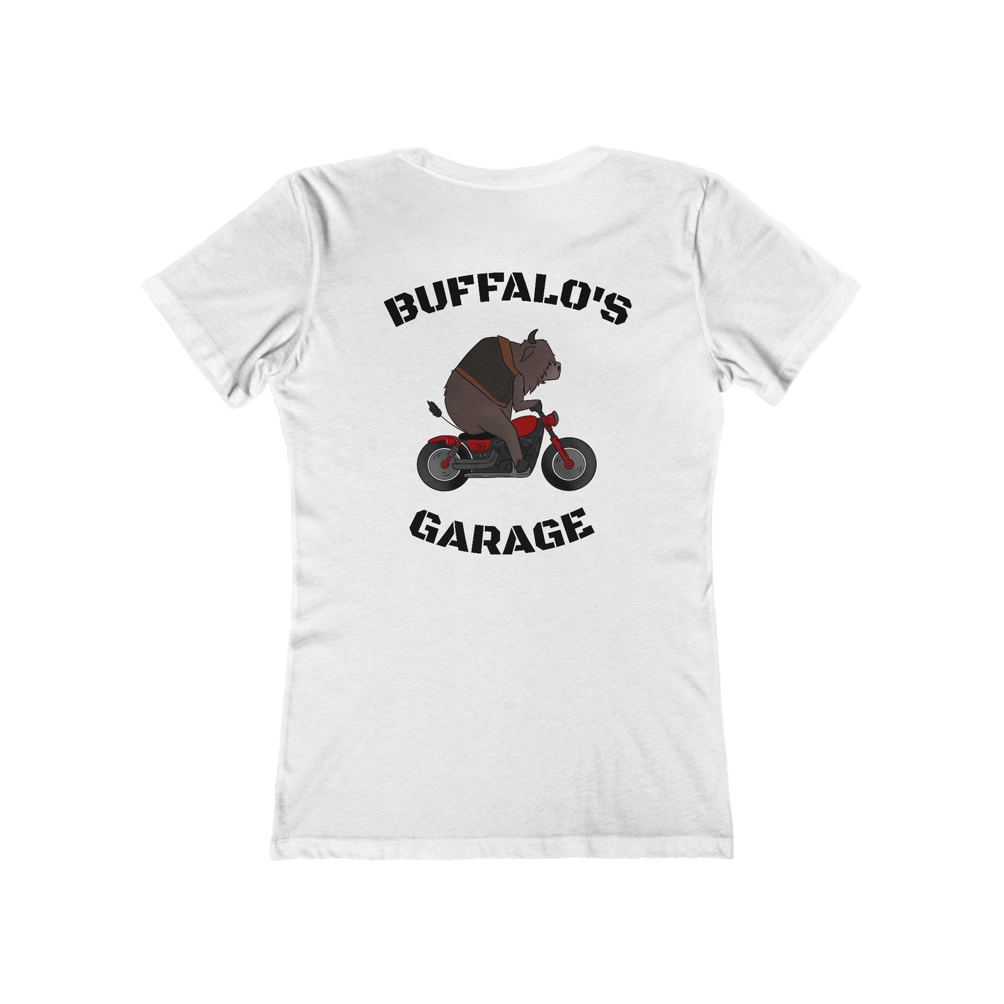 Buffalo’s Garage: The Buffalo Biker T-shirt - Women
