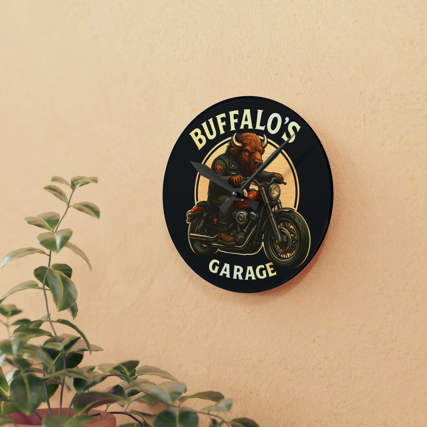 Buffalo's Garage: The Wall Clock
