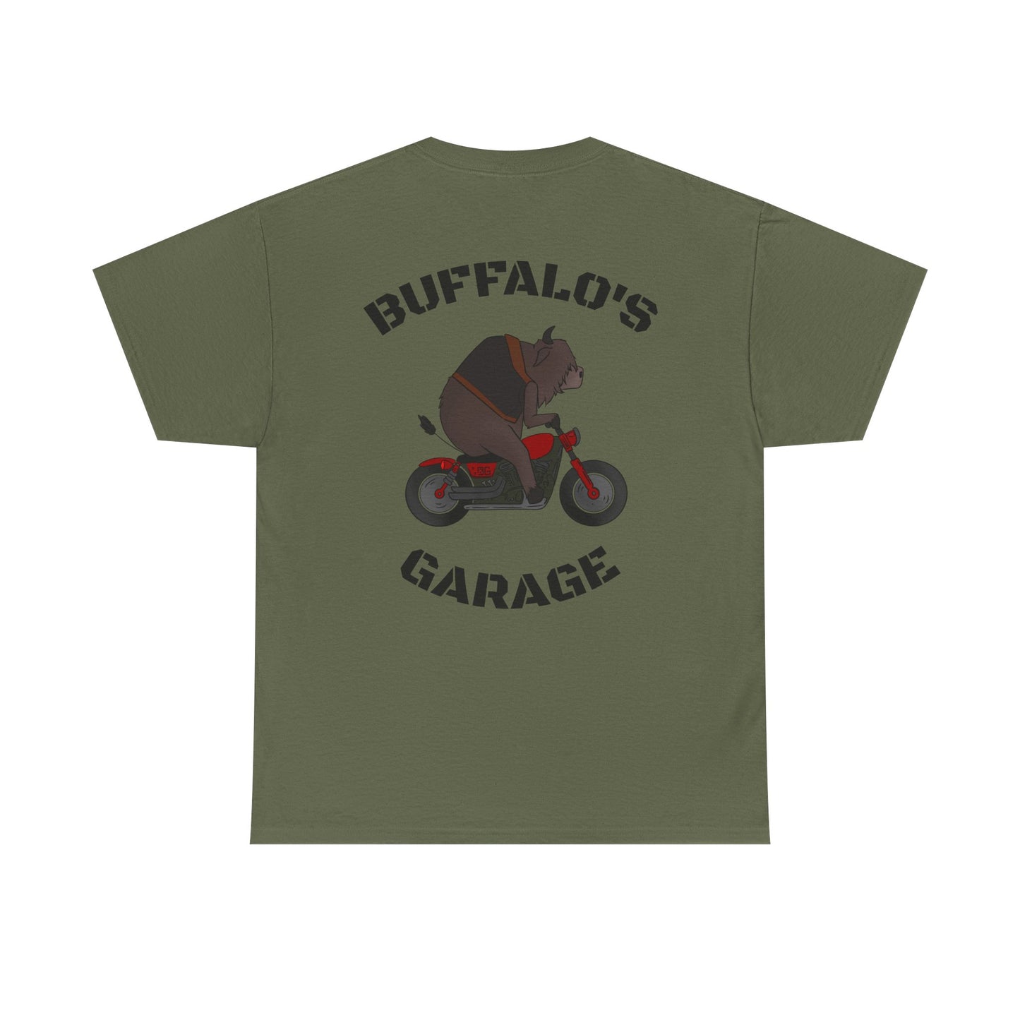 Buffalo's Garage: The Buffalo Biker T-Shirt - Men