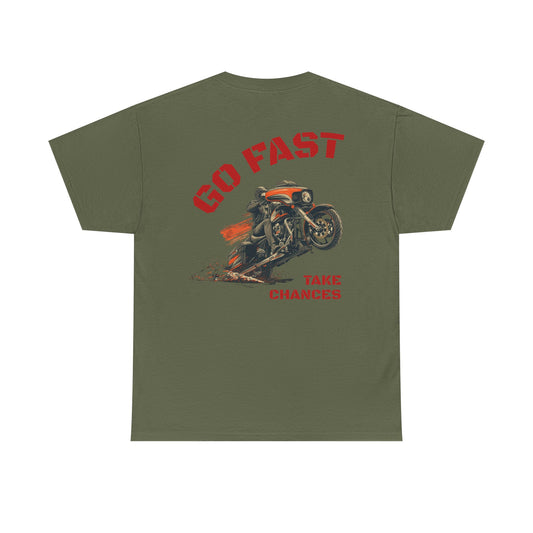 Buffalo's Garage: The T-shirt  "Go Fast, Take Chances" - Mens