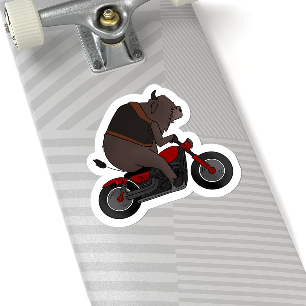 Buffalo's Garage: The Buffalo Biker Sticker