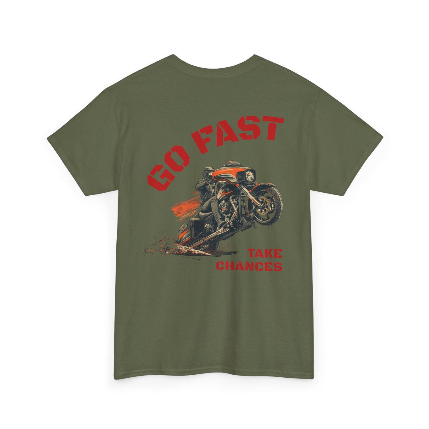 Buffalo's Garage: The T-shirt  "Go Fast, Take Chances" - Mens